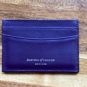 Aspinal of London card sleeve